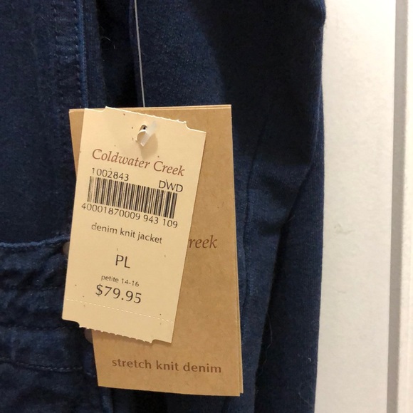 Denim knit jacket - Picture 2 of 4